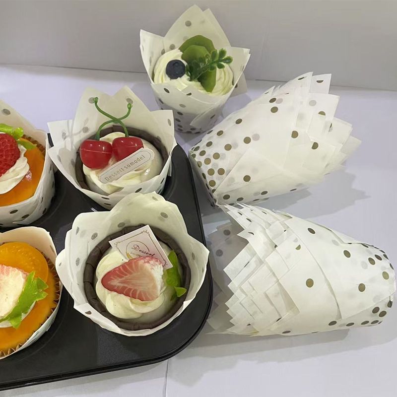 Event Suppliers - 50/100 unidades de moldes para pasteles