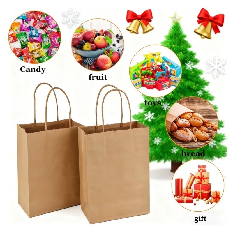 Bolsas de papel Kraft marrón c - Event Party Shop reseña y precio
