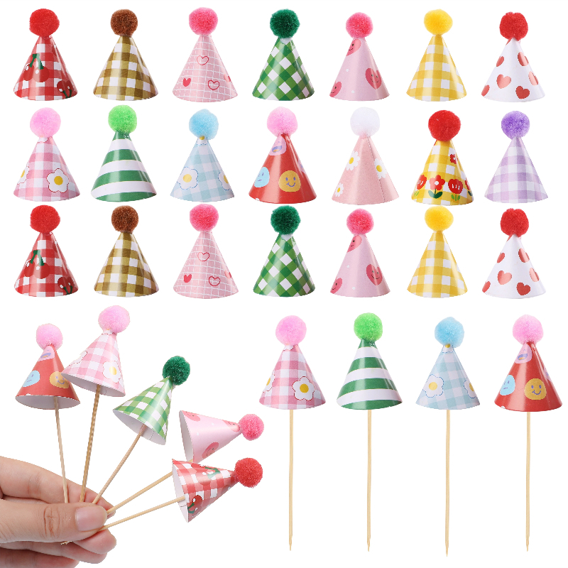 15/30 piezas de mini sombreros - Party Hat Cone reseña y precio