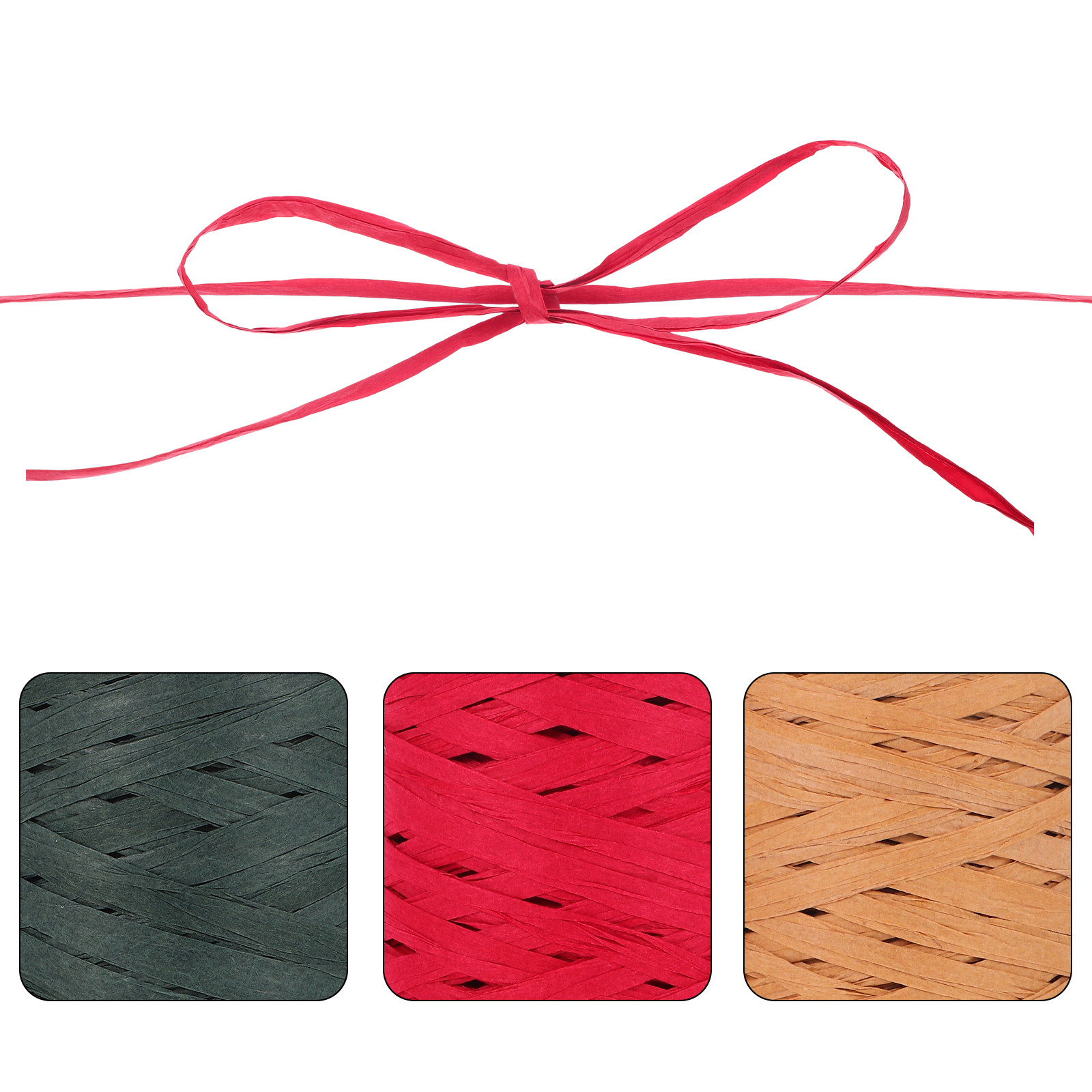 3 Rollos de Cinta de Rafia Rús - Papercraft Supply Ribbon reseña y precio