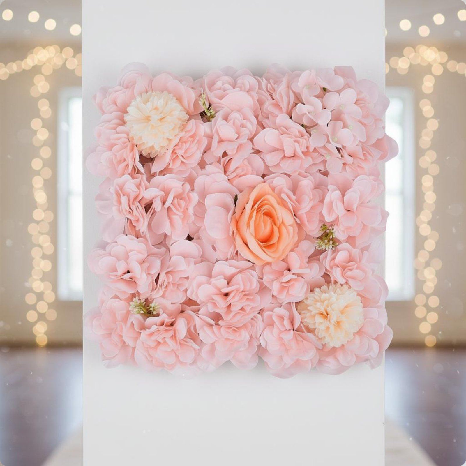 Panel de Pared de Flores Artif - Flower Wall Panel reseña y precio