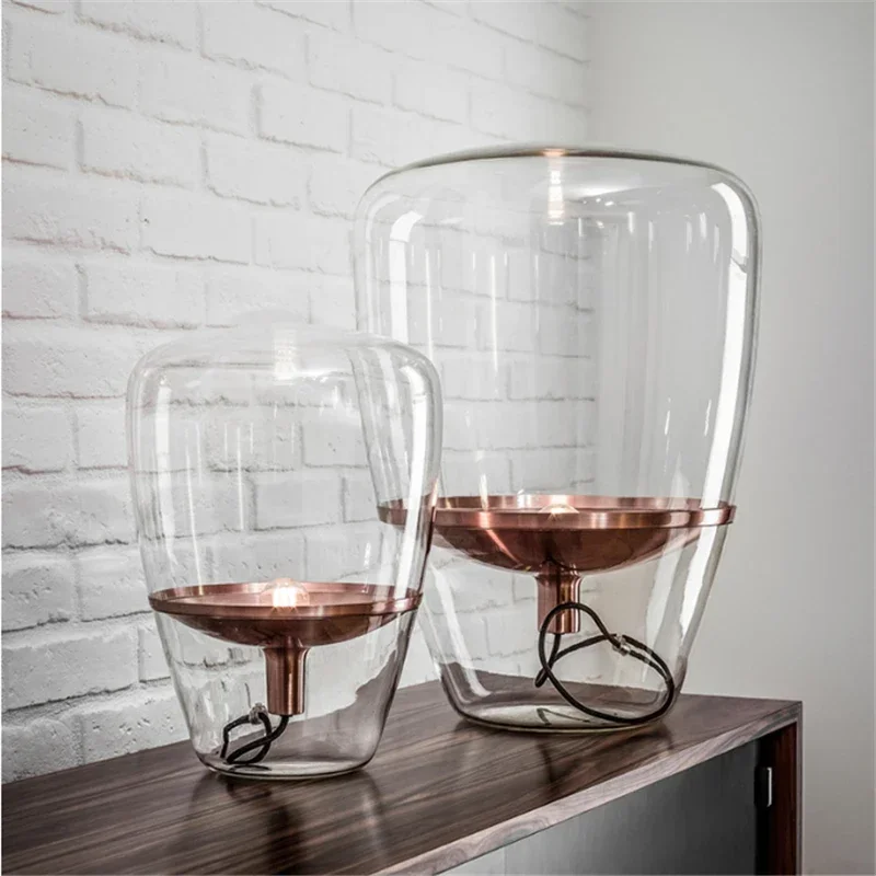 Lámpara de mesa de cristal, lu - Led Balloon Light reseña y precio