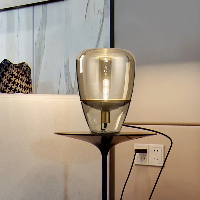 Lámpara de mesa de cristal, lu - Led Balloon Light reseña y precio