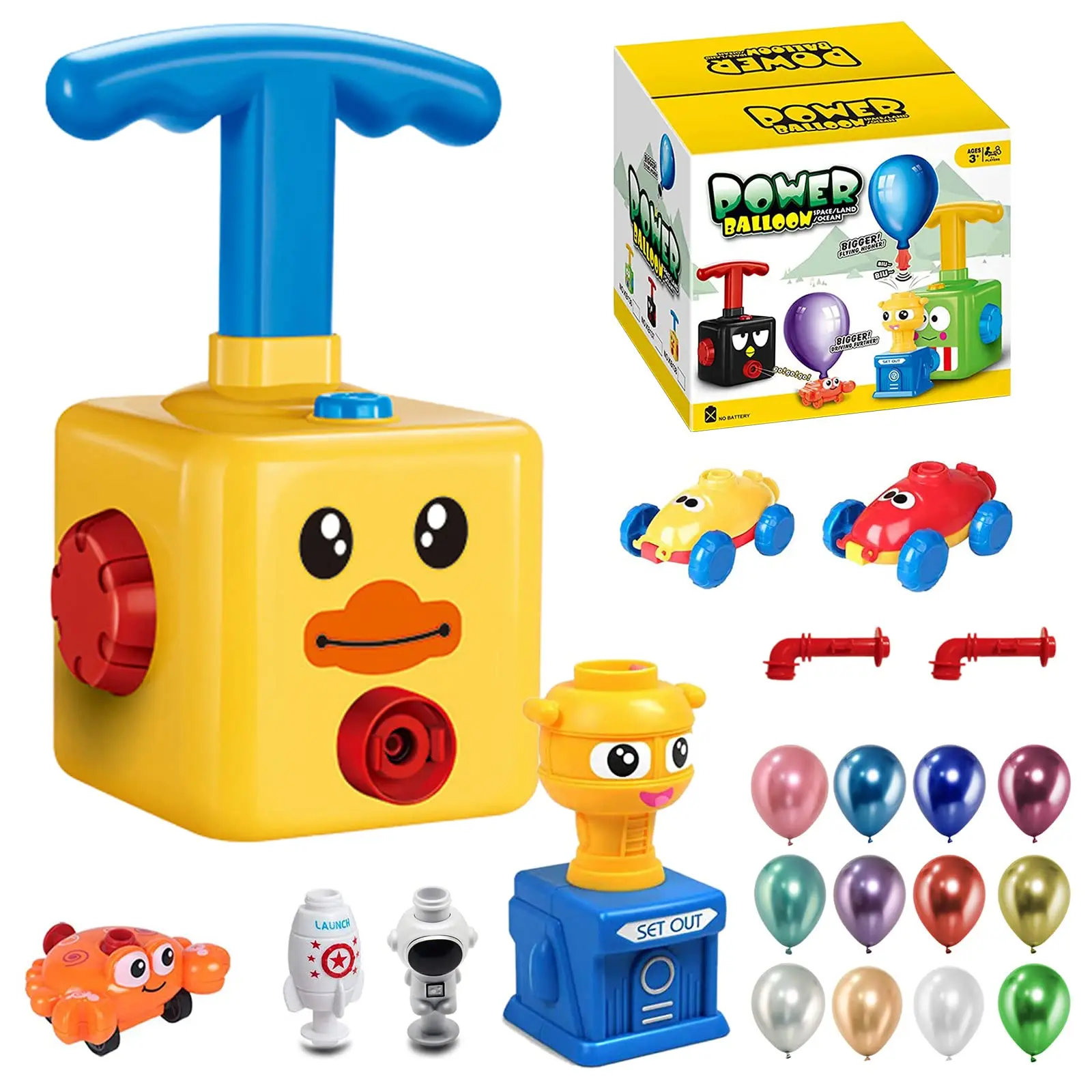 Lanzador de globos para niños, - Balloon Pump Hand reseña y precio