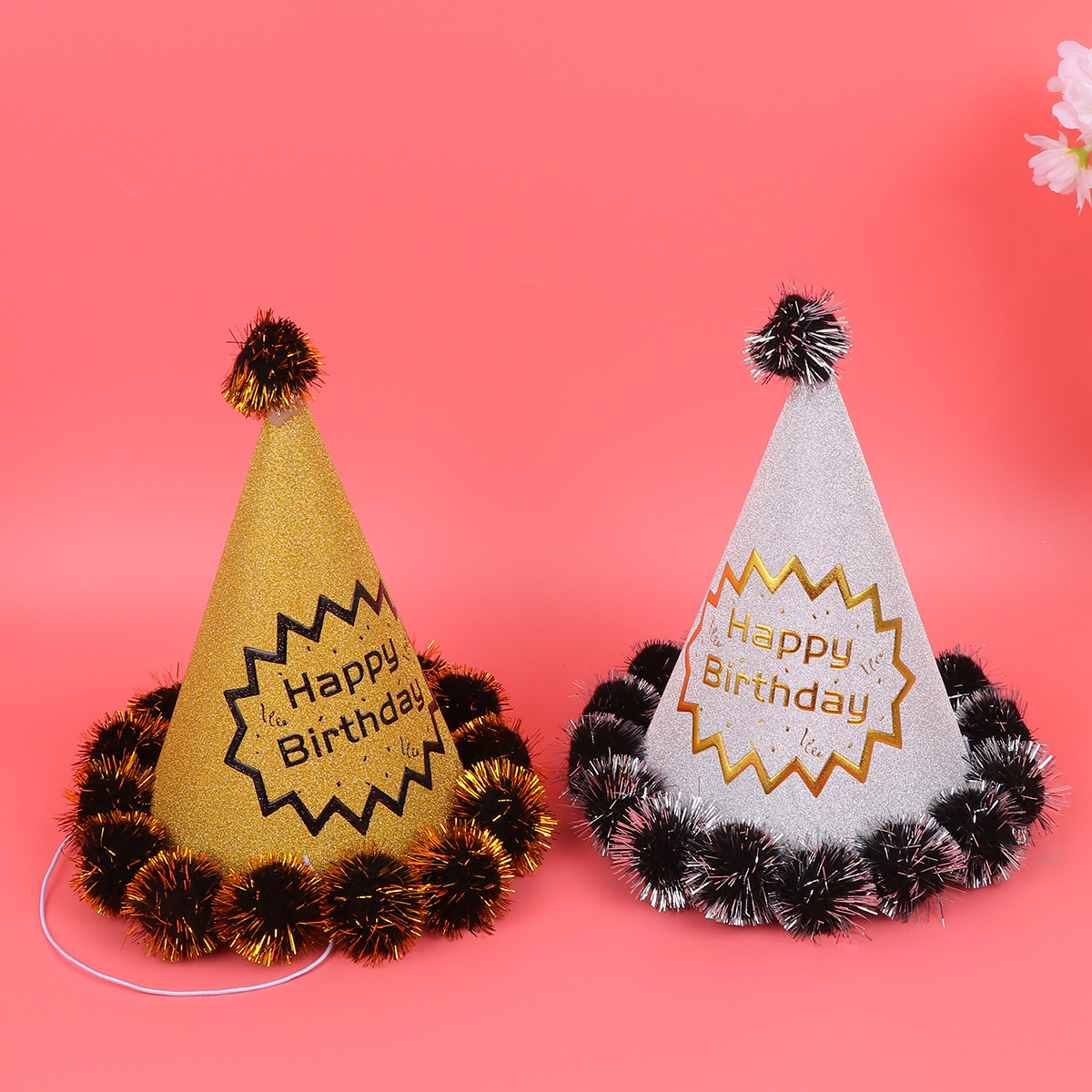 4 piezas de sombreros de cumpl - Party Hat Cone reseña y precio