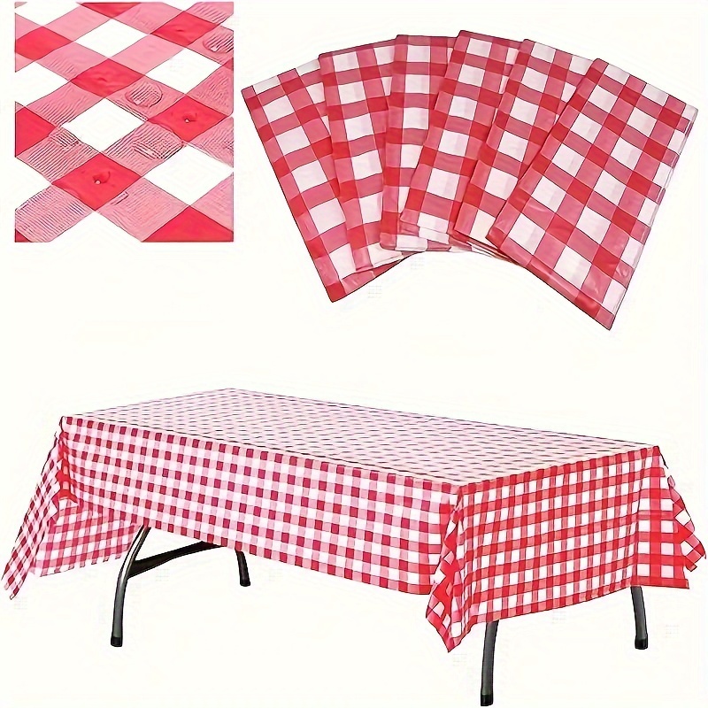 10 piezas de mantel rectangula - Table Cloth Disposable reseña y precio