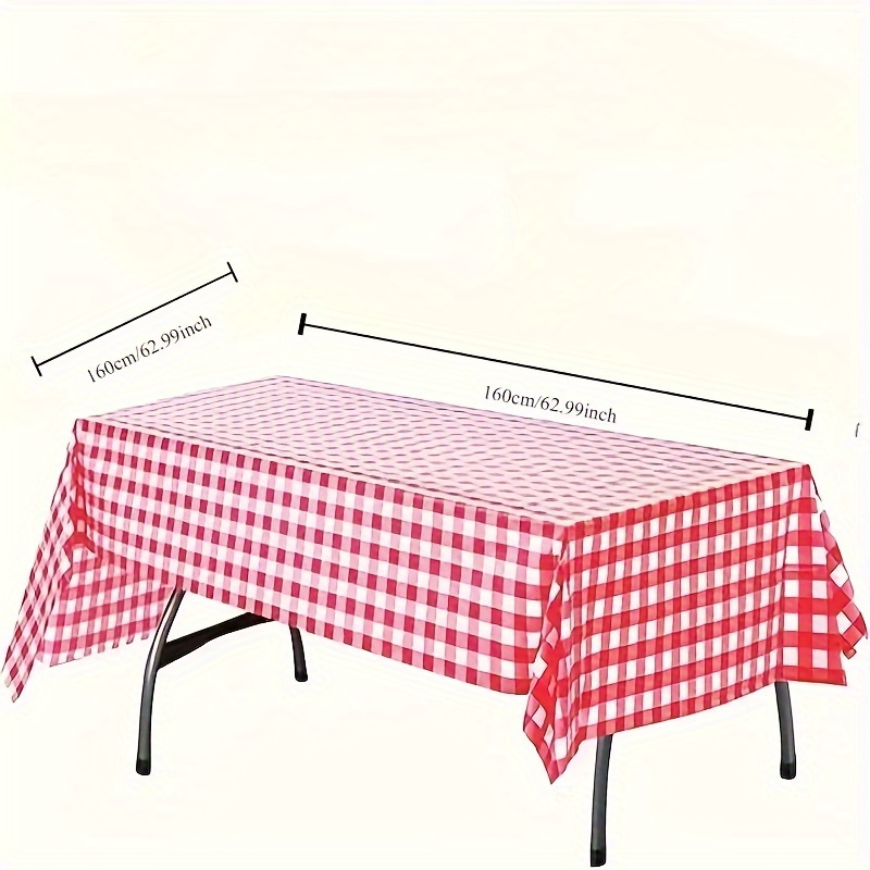 10 piezas de mantel rectangula - Table Cloth Disposable reseña y precio