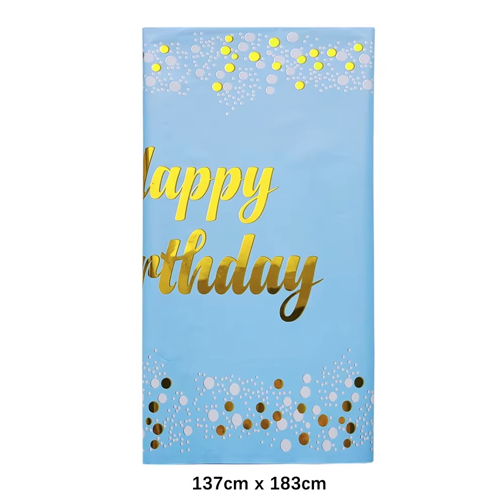 Mantel Desechable de Cumpleaño - Table Cloth Disposable reseña y precio